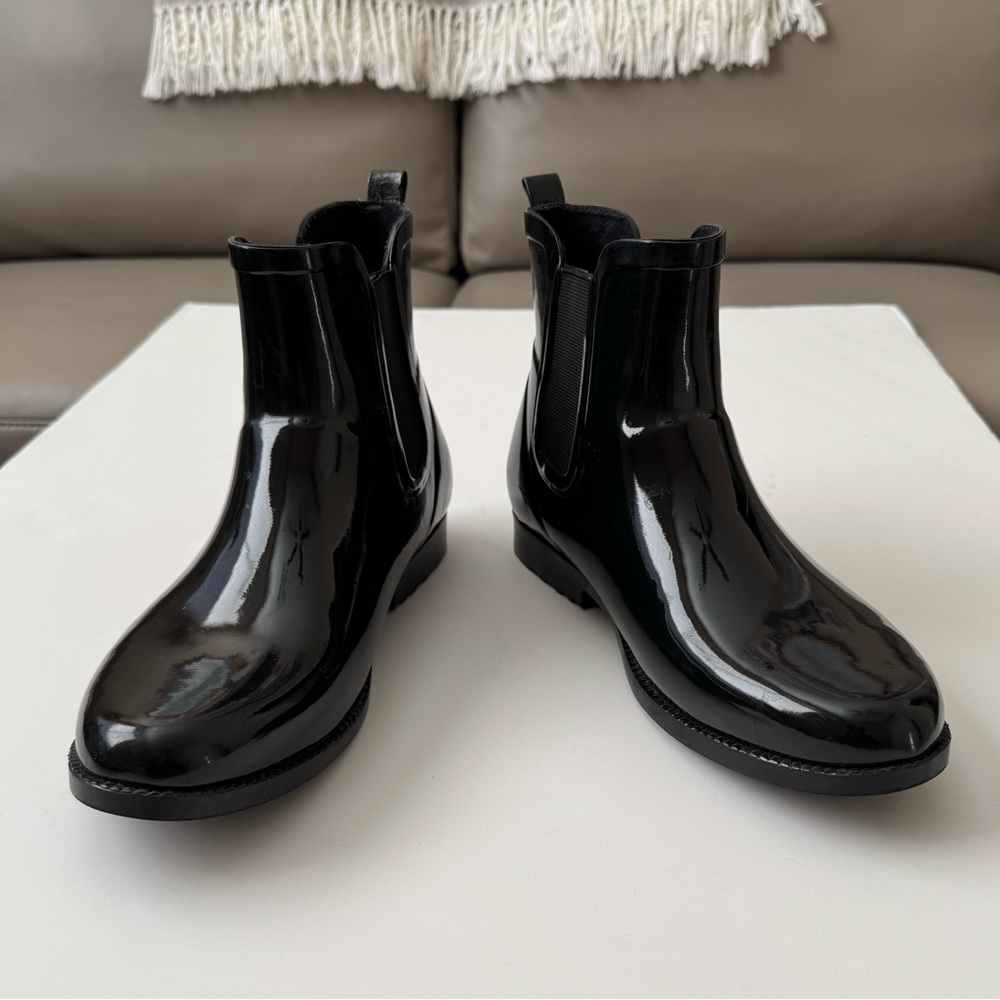 Michael Kors Black Rain Boots